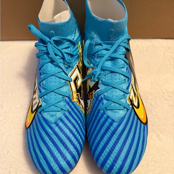 Nike Mercurial Superfly 9 Elite KM FG Size 9 US Mbappe Soccer Cleats - Picture 4 of 7